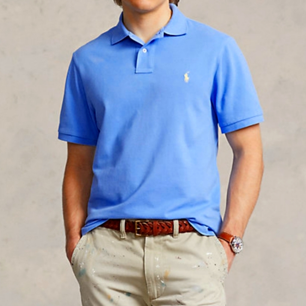 Polo Ralph Lauren Men's Custom Slim Fit, Blue, Size Small